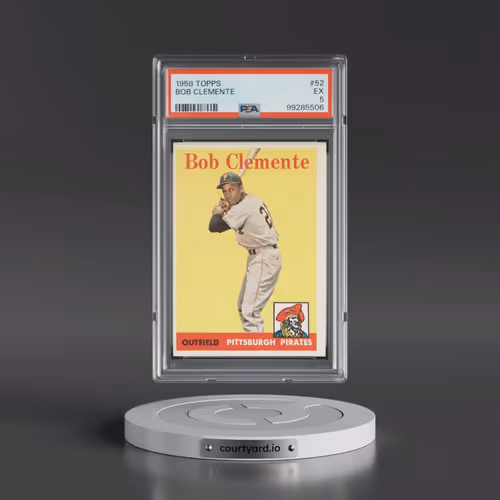 1958 Topps #52 Bob Clemente (PSA 5 EX)