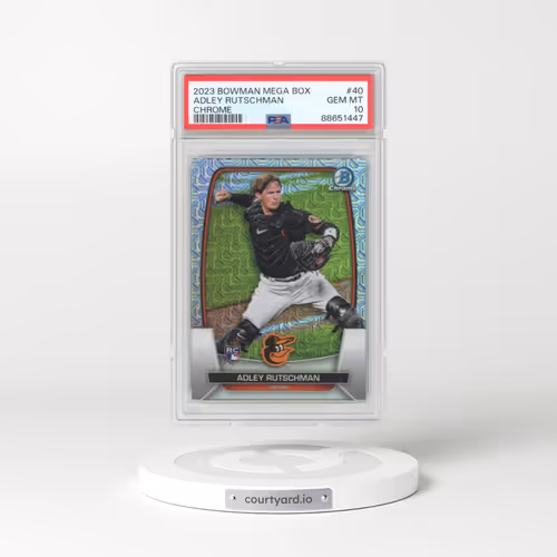 2023 Bowman Mega Box Chrome #40 Adley Rutschman (PSA 10 GEM MINT)