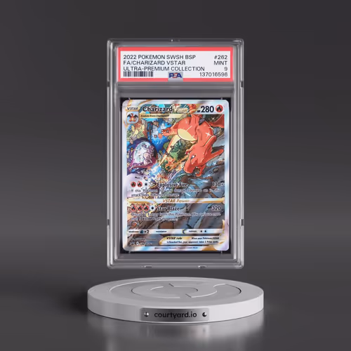 2022 Pokémon Swsh Black Star Promo #262 Charizard Vstar - Full Art Sword & Shield Ultra-Premium Coll