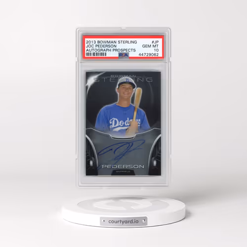 2013 Bowman Sterling Autograph Prospects #JP Joc Pederson (PSA 10 GEM MINT)