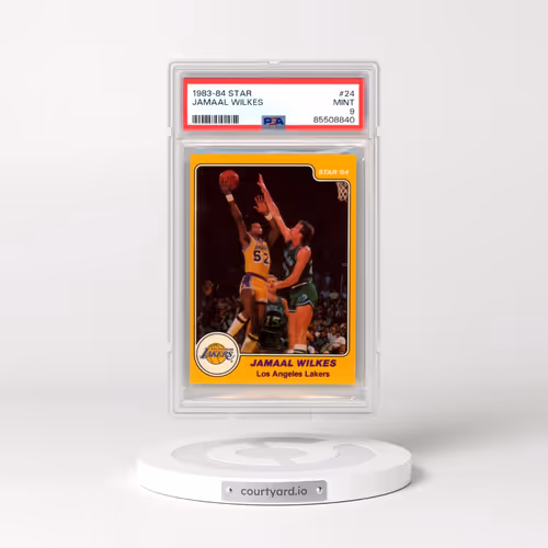1983-84 Star #24 Jamaal Wilkes (PSA 9 MINT)