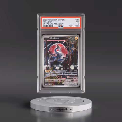 2023 Pokémon Svp EN-SV Black Star Promo #013 Miraidon - Scarlet & Violet Pokemon Center Elite Traine