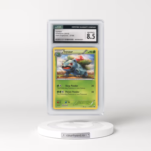 2012 Dark Explorers #2/108 Ivysaur (CGC 8.5 NM-MT+)