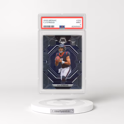 2023 Panini Mosaic #292 CJ Stroud (PSA 9 MINT)