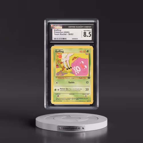 1999 Team Rocket #58/82 Koffing (CGC 8.5 NM-MT+)