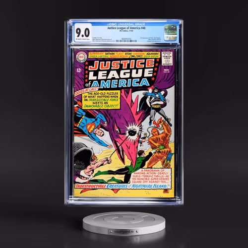 Justice League of America #40 CGC 9.0 Off-white to White Pages (DC Comics, 11/65) - Universal