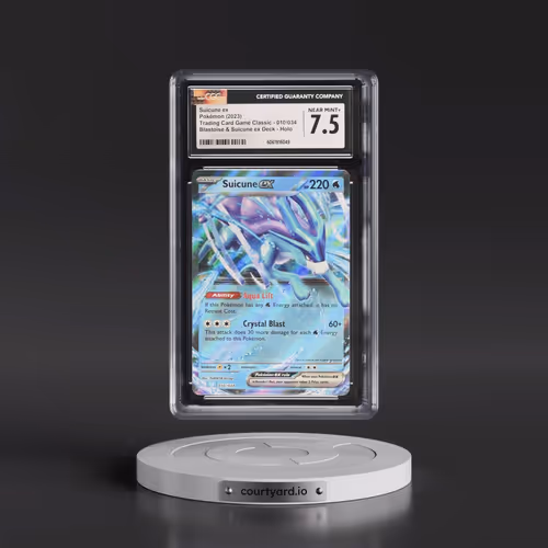 2023 Pokémon Clb-Trading Card Game Classic Blastoise & Suicune EX Deck #010 Suicune EX - Holo (CGC 7