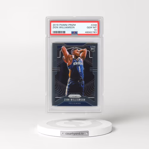 2019 Panini Prizm #248 Zion Williamson (PSA 10 GEM MINT)