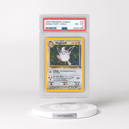 1999 Pokémon Jungle #16 Wigglytuff - Holo (PSA 8 NM-MT)