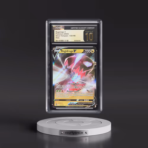 2022 Silver Tempest #135/195 Regidrago V - Holo (CGC 10 PRISTINE)