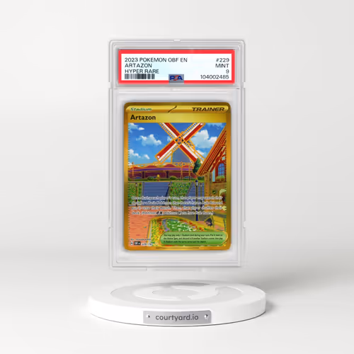 2023 Pokémon Obf EN-Obsidian Flames #229 Artazon - Hyper Rare (PSA 9 MINT)