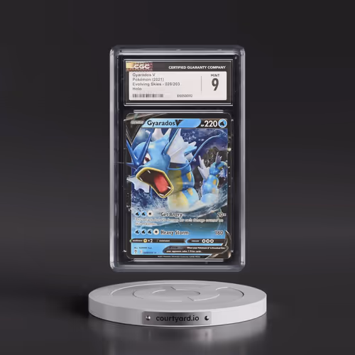 2021 Evolving Skies #028/203 Gyarados V - Holo Ultra Rare (CGC 9 MINT)