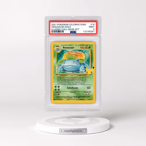 2021 Pokémon Celebrations Classic Collection #15 Venusaur - Holo (PSA 9 MINT)