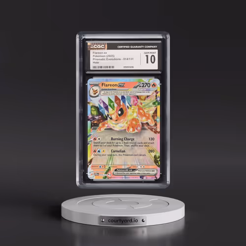 2024 Prismatic Evolutions - PRE EN #014/131 Flareon ex - Holo (CGC 10 GEM MINT)