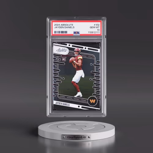 2024 Panini Absolute #102 Jayden Daniels (PSA 10 GEM MINT)