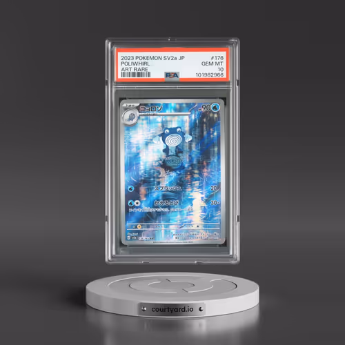 2023 Pokémon Sv2a-Pokemon 151 #176 Poliwhirl - Art Rare (PSA 10 GEM MINT)