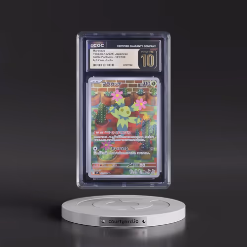 2025 Pokémon SV9-Battle Partners #101 Maractus - Art Rare (CGC 10 PRISTINE)