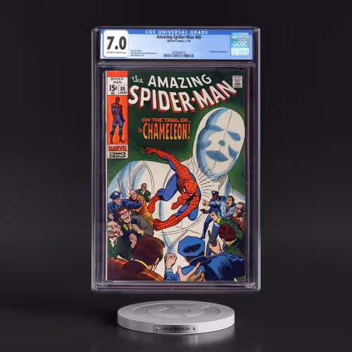 Amazing Spider-Man #80 CGC 7.0 Off-white to White Pages (Marvel Comics, 1/70) - Universal
