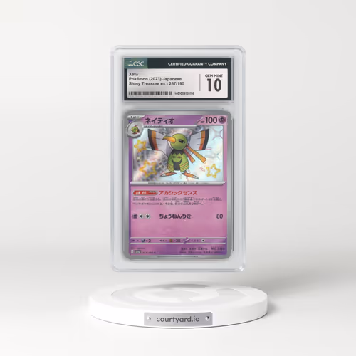2023 Shiny Treasure ex #257/190 Xatu (CGC 10 GEM MINT)
