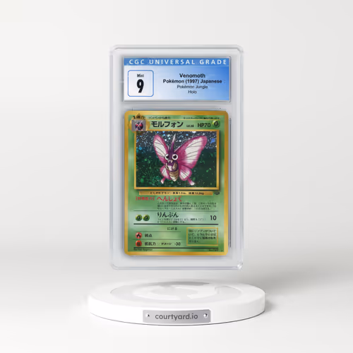 1997 Pokémon Jungle #49 Venomoth - Holo (CGC 9 MINT)