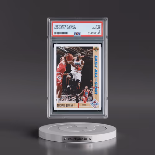 1991 Upper Deck #69 Michael Jordan (PSA 8 NM-MT)