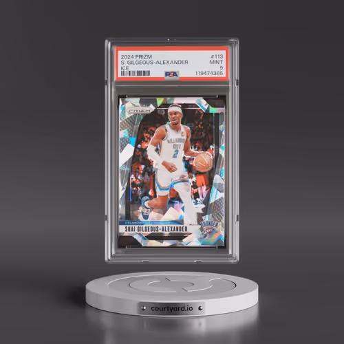 2024 Panini Prizm #113 Shai Gilgeous-Alexander - Ice (PSA 9 MINT)