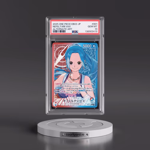 2025 One Piece Japanese EB03-Extra Booster -One Piece Heroines Edition #001 Nefeltari Vivi - Alterna