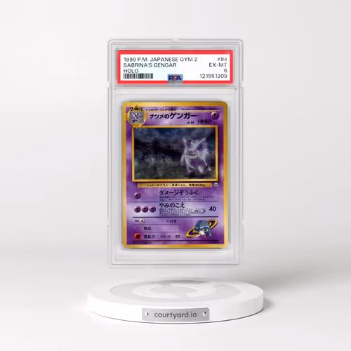 1999 Pokémon Gym 2 #94 Sabrina's Gengar - Holo (PSA 6 EX-MT)