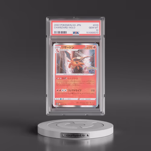 2022 Pokémon Go #010 Charizard - Holo (PSA 10 GEM MINT)
