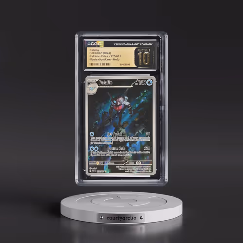 2024 Pokémon Paf EN-Paldean Fates #225 Palafin - Illustration Rare (CGC 10 PRISTINE)