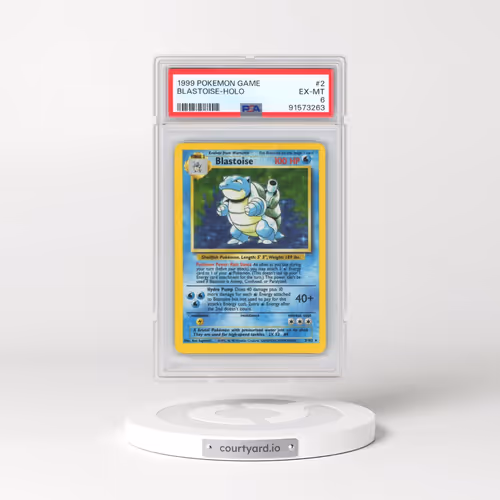 1999 Pokémon Game #2 Blastoise - Holo (PSA 6 EX-MT)