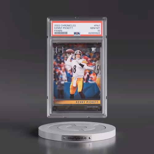 2022 Panini Chronicles Panini #PA1 Kenny Pickett (PSA 10 GEM MINT)