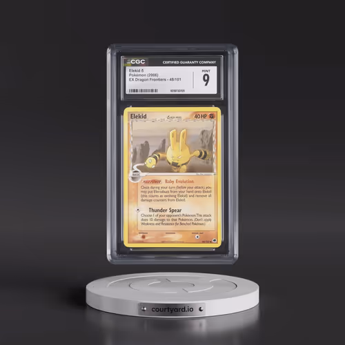 2006 EX Dragon Frontiers #48/101 Elekid δ (CGC 9 MINT)
