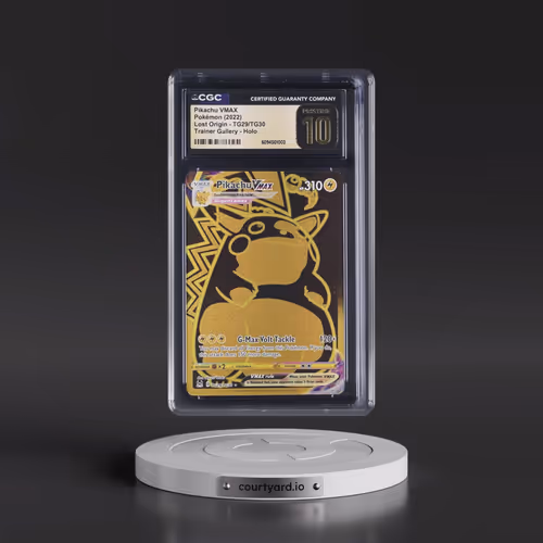 2022 Lost Origin #TG29/TG30 Pikachu VMAX - Trainer Gallery Holo (CGC 10 PRISTINE)
