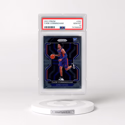 2021 Panini Prizm #282 Cade Cunningham (PSA 10 GEM MINT)