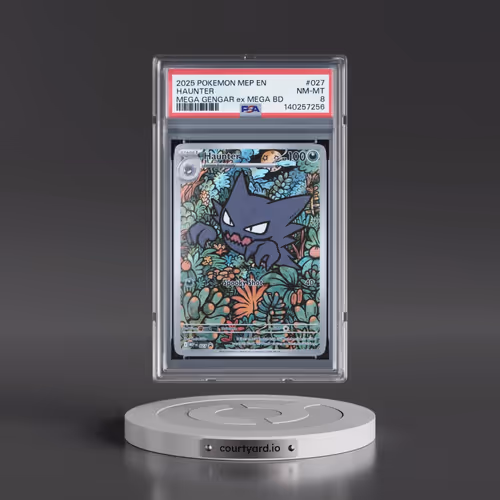 2025 Pokémon Mep EN-Me Black Star Promo #027 Haunter - Mega Gengar EX Mega Battle Deck (PSA 8 NM-MT)