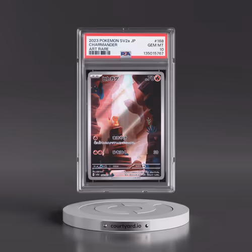 2023 Pokémon Sv2a-Pokémon 151 #168 Charmander - Art Rare (PSA 10 GEM MINT)