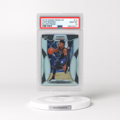 2019 Panini Prizm Draft Picks #12 Cam Reddish - Silver Prizm (PSA 10 GEM MINT)