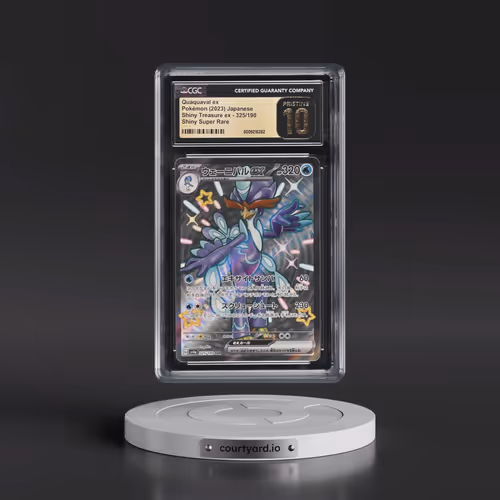 2023 Shiny Treasure ex #325/190 Quaquaval ex - Shiny Super Rare Holo (CGC 10 PRISTINE)
