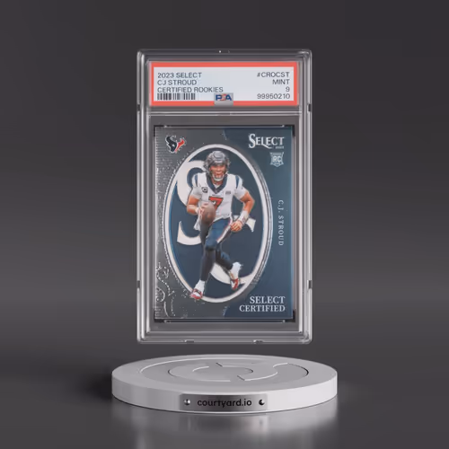 2023 Panini Select Select Certified Rookies #CROCST CJ Stroud (PSA 9 MINT)