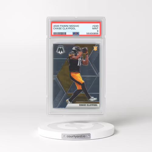 2020 Panini Mosaic #220 Chase Claypool (PSA 9 MINT)