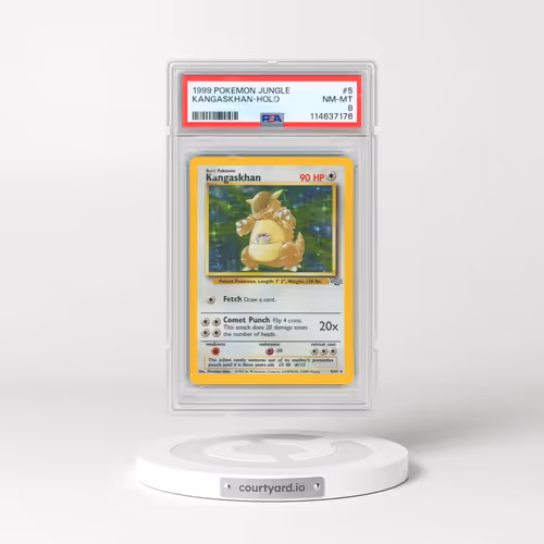 1999 Pokémon Jungle #5 Kangaskhan - Holo (PSA 8 NM-MT)