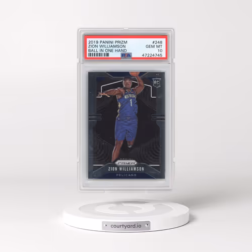2019 Panini Prizm #248 Zion Williamson - Variation (PSA 10 GEM MINT)
