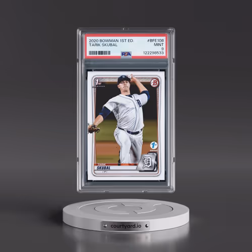 2020 Bowman 1st Edition #BFE108 Tarik Skubal (PSA 9 MINT)