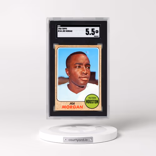 1968 Topps #144 Joe Morgan (SGC 5.5 EX+)