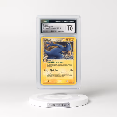 2006 EX Holon Phantoms #43/110 Golduck δ (CGC 10 GEM MINT)