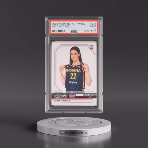 2024 Panini Instant WNBA #247 Caitlin Clark (PSA 9 MINT)