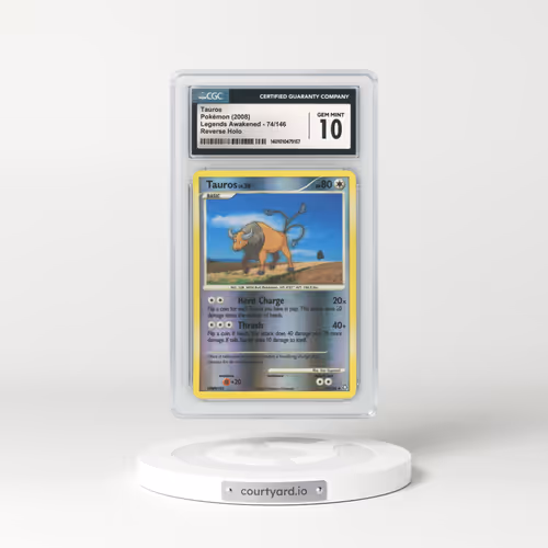 2008 Legends Awakened #74 Tauros - Holo (CGC 10 GEM MINT)