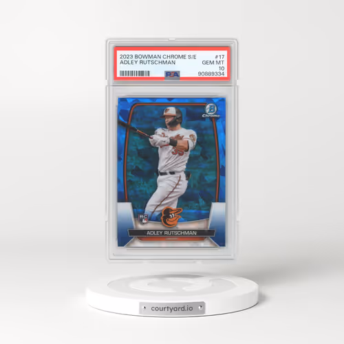 2023 Bowman Chrome Sapphire Edition #17 Adley Rutschman (PSA 10 GEM MINT)