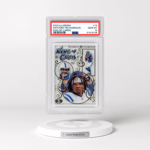 2023 Panini Illusions King of Cards #14 Anthony Richardson (PSA 10 GEM MINT)